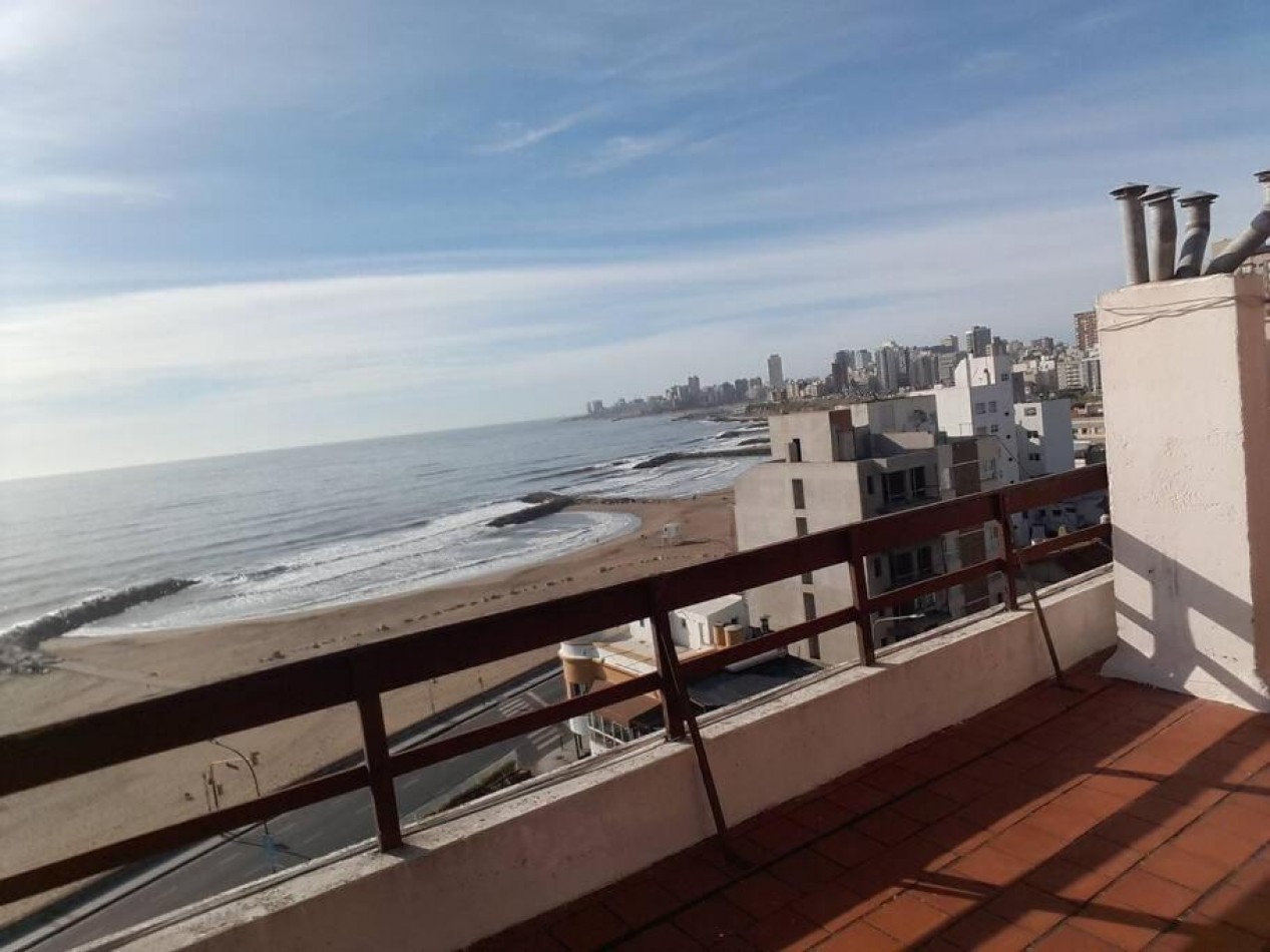 Departamento frente al mar alquiler temporario para 3 personas