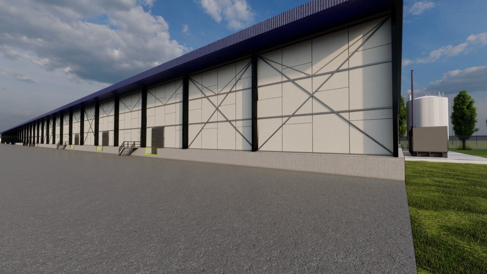 galpon industrial a estrenar en alquiler o venta 15000mts2
