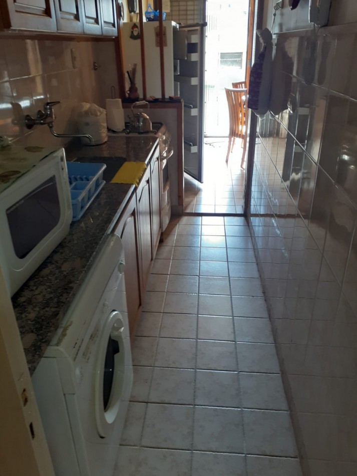 departamento monoambiente y medio con patio