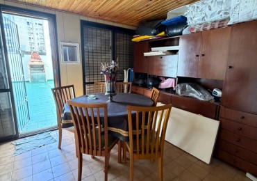 departamento monoambiente y medio con patio